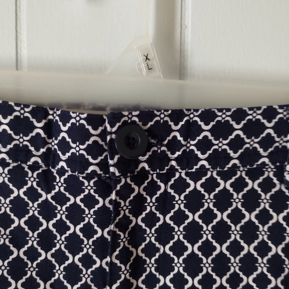 Mario Serrani Comfort Stretch Patterned Skort - Picture 5 of 7